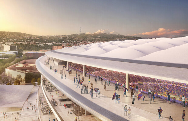 La Rambla se mută deasupra Barcelonei » Noul stadion al catalanilor va oferi o panoramă de 360 de grade asupra orașului