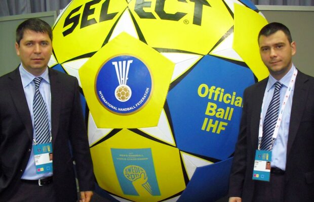 Doi arbitri români vor conduce finala Cupei EHF la handbal masculin