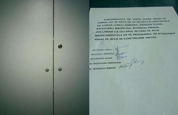 TOLO.RO Dulapul cu medicamente de la Sf. Pantelimon e în continuare închis!