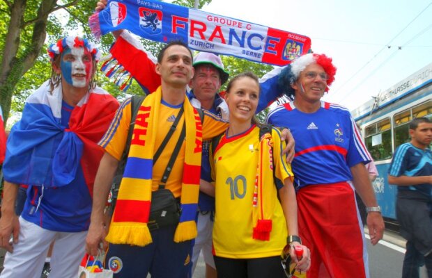 FRANȚA - ROMÂNIA » VIDEO Număr impresionant de suporteri români la deschiderea EURO » Vom repeta isprava din 2008?