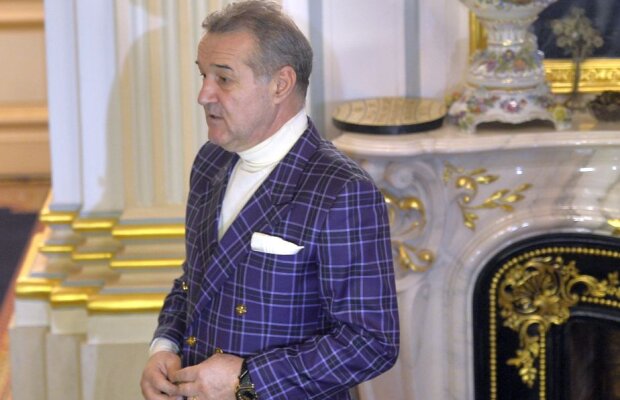 Gigi Becali a fost operat. Patronul Stelei s-a afișat cu fața umflată