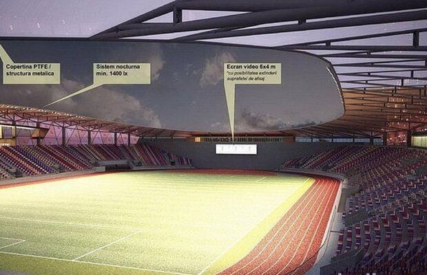 GALERIE FOTO Noua bijuterie de stadion din Liga 1 e aproape gata! S-au găsit deja adversarii pentru meciul de deschidere + când se vor termina lucrările