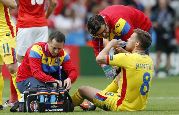 Situația accidentaților » Tata Puiu are mari emoții cu doi titulari înaintea meciului cu Albania