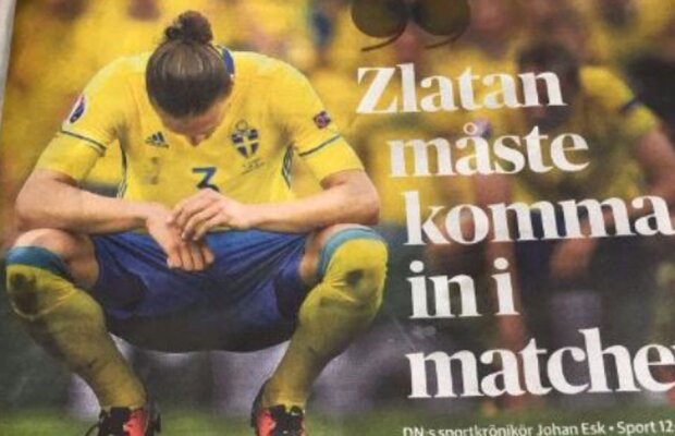 FOTO Gafă imensă » L-au confundat pe Ibrahimovici!