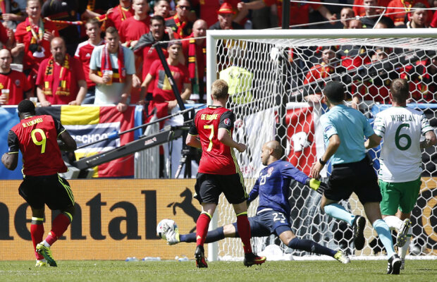 VIDEO Romelux » Diamantul Lukaku i-a readus pe învinșii Italiei pe linia de plutire: Belgia - Irlanda 3-0