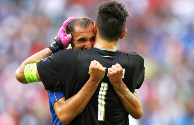 Declarație superbă a lui Chiellini la adresa lui Buffon după 2-0 cu Spania
