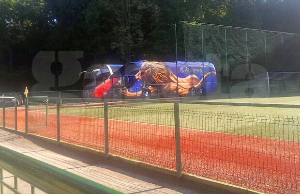 FOTO Apariţie "sălbatică" a lui Dinamo Zagreb la amicalul cu Steaua » Desfășurare impresionantă de forțe a croaților