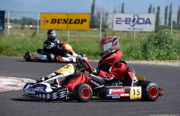 Peste 40 de piloți la etapa 3-a a Campionatului Național de Karting Dunlop din acest weekend