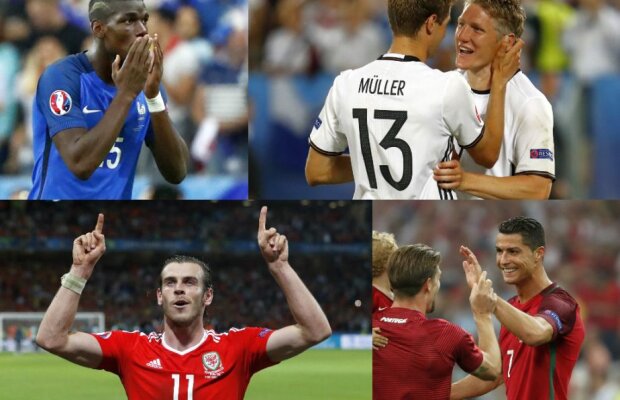 Se știu cele două semifinale de la EURO! Cum arată programul meciurilor din penultimul act și cine transmite jocurile