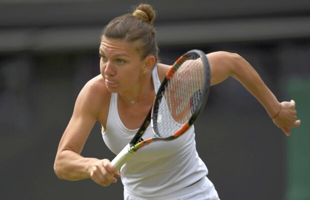 VIDEO Simona Halep a reușit lovitura zilei la Wimbledon » Lob perfect al româncei