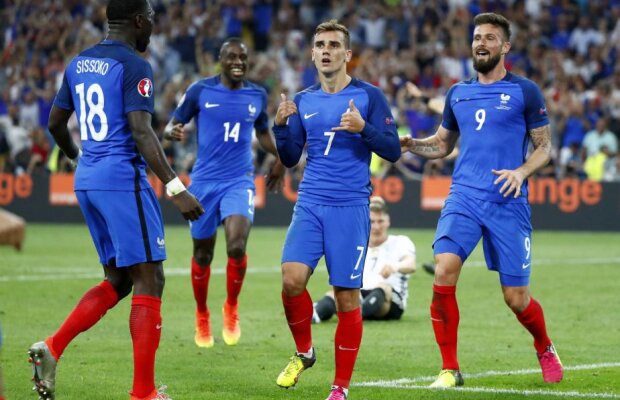 VIDEO+FOTO Franța joacă finala EURO cu Portugalia! Griezmann a trimis Germania acasă după ce a învins-o, scor 2-0