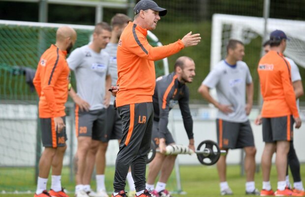 Calvar pentru steliști la antrenamentul de ieri dimineață