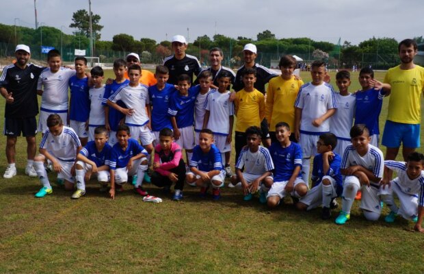 Copiii de la Şcoala Sociala de Fotbal, experienţă de neuitat la Copa Alma-Real Madrid