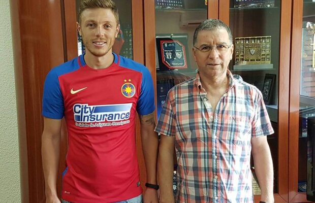 OFICIAL Mitrea a fost prezentat la Steaua » Ce număr va purta fundașul central