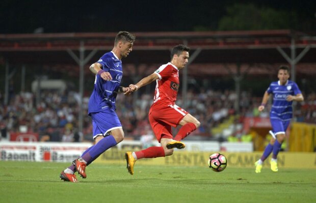 Dinamo s-a impus într-un un amical cu o formație din Liga a 2-a » Hat-trick al lui Palici