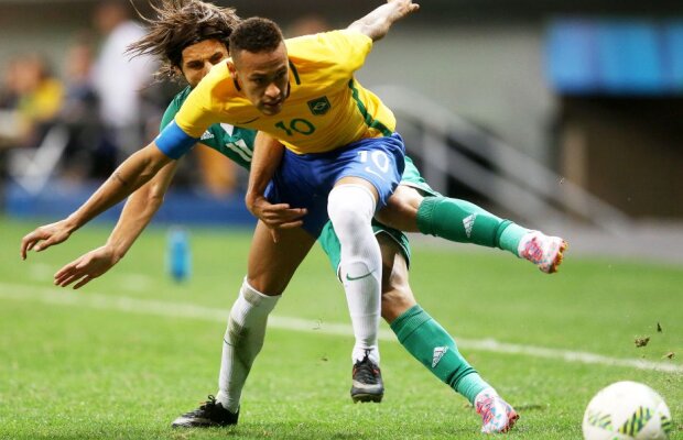 Brazilia s-a făcut din nou de râs la JO 2016 » Neymar și colegii au remizat cu Irak, 0-0, într-un meci arbitrat de Hațegan