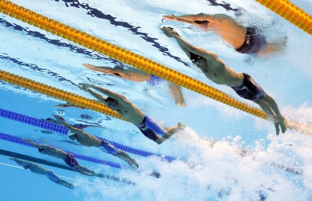 Înotătorul Radu Marius a terminat pe 7 în serii la 100 m liber