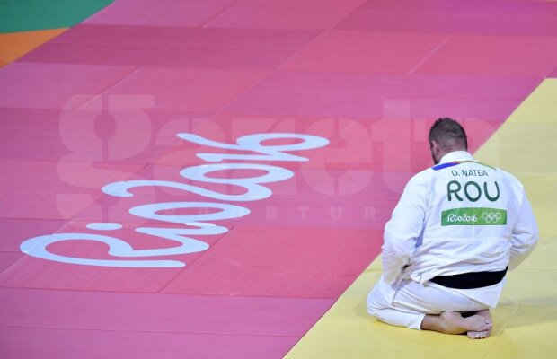 GALERIE FOTO Judoka Daniel Natea a fost eliminat în "optimi" » Românul a pierdut prin ippon