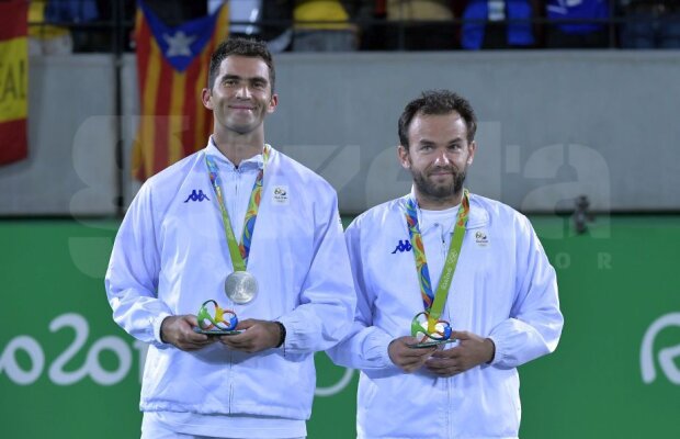 GALERIE FOTO Fantasticii băieți de argint cu suflete de aur! Mergea și Tecău sunt vicecampioni olimpici în proba de dublu după ce au pierdut în fața lui Nadal și Lopez