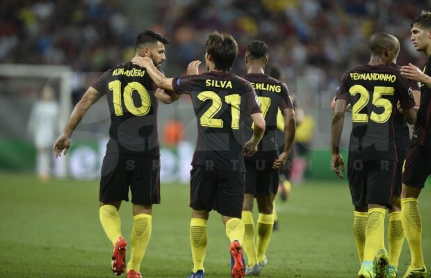 VIDEO + FOTO  » Steaua - Manchester City 0-5 » Guardiola i-a dat manita lui Reghe » Aguero a reușit un hat-trick