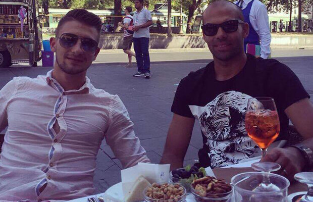 FOTO Vacanță la Roma » Pena și Roșu au profitat de zilele libere primite de la club