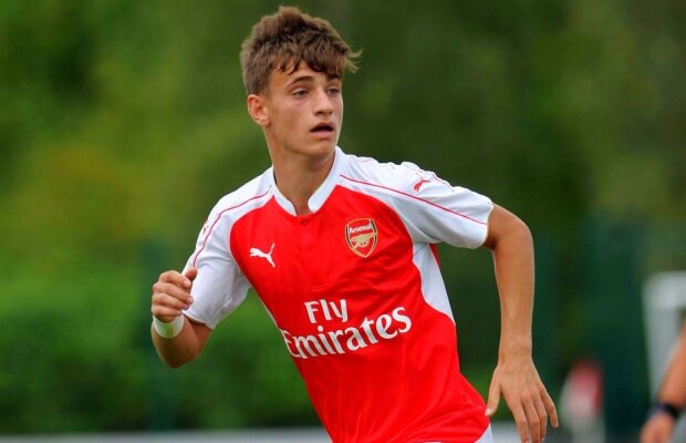 VIDEO Prestație perfectă pentru Vlad Dragomir! Gol de generic și assist la juniorii lui Arsenal