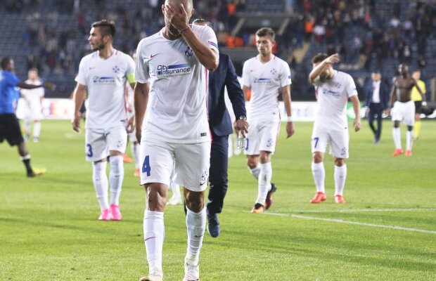 Reacția lui Tamaș după ce a provocat un penalty în meciul cu Osmanlispor » Ce a zis Reghecampf la pauză în vestiar