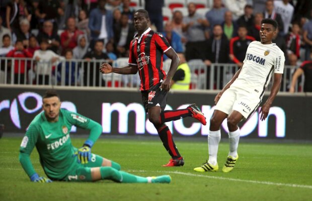 VIDEO Balotelli reinventat în Franța! "Dublă" de senzație pentru Nice într-un meci în care Monaco a fost umilită