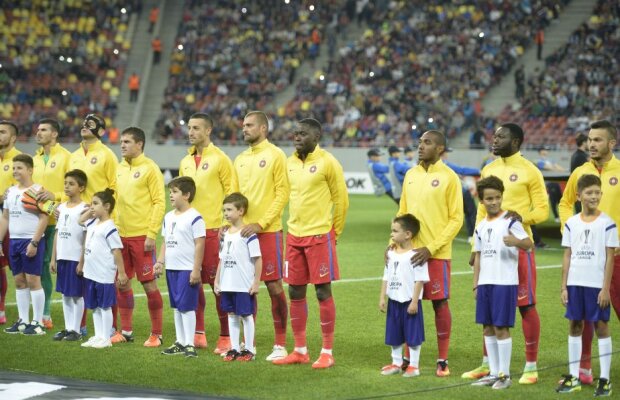 GALERIE FOTO Întâmplare amuzantă înainte de startul partidei dintre Steaua și Villarreal: "Vreau la mami" :)