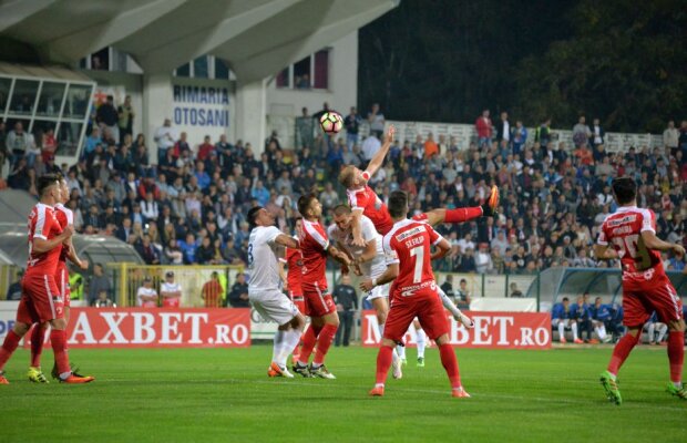 VIDEO+FOTO Dinamo a pierdut la Botoșani, 1-2, și a ajuns la două înfrângeri consecutive! Ioan Andone, în pericol