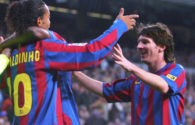 Ronaldinho vorbește despre marele regret al carierei sale! Este legat de Messi 