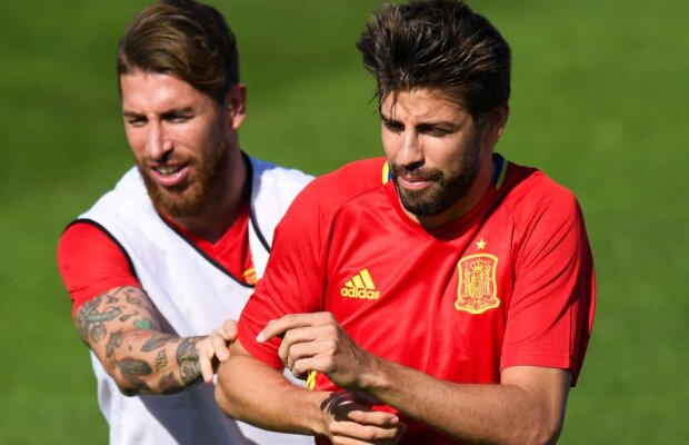 EXCLUSIV Golgeterul Ligii 1 față-n față cu Pique și Sergio Ramos » Ce spune atacantul înainte de meciul cu Spania