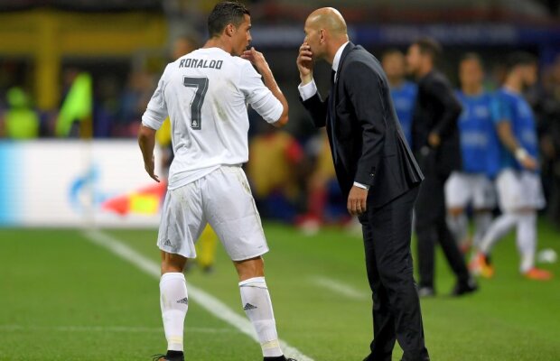 Zidane, nemulțumit de jocul lui Ronaldo » Reacția antrenorului francez după meciul cu Legia