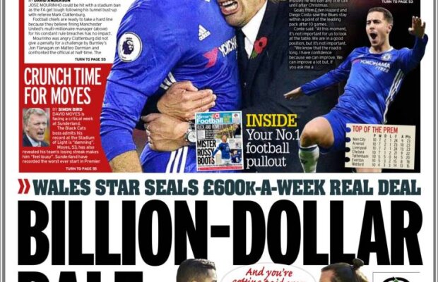 Ce scriu azi ziarele de sport din lume (31 octombrie 2016)