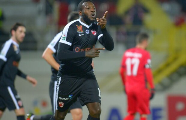 FOTO Gnohere a trecut peste seceta de goluri » Atacantul a marcat din nou după 3 luni și două zile