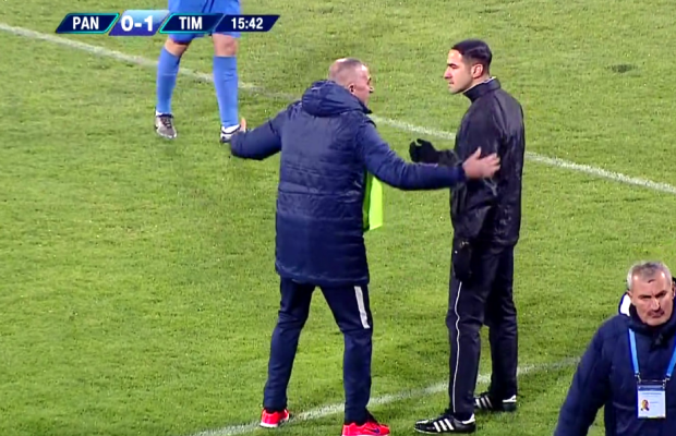 FOTO Timișoara a marcat după un presupus henț al lui Novak! Grigoraș a protestat, dar fără rezultat