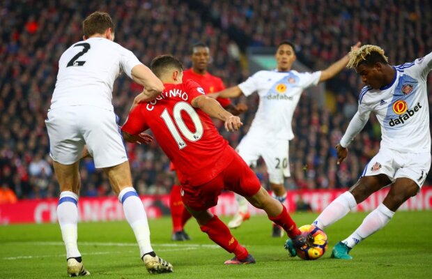 FOTO I s-a răsucit piciorul! Accidentare înfiorătoare pentru Coutinho
