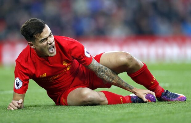 Verdictul despre accidentarea lui Coutinho » Cât va lipsi jucătorul lui Liverpool