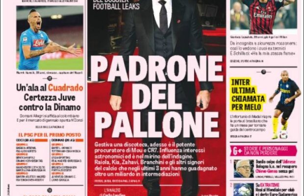 Ce scriu azi ziarele de sport din lume (6 decembrie 2016)