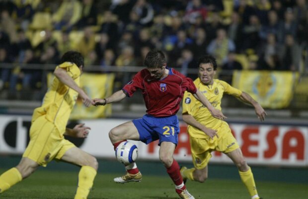 Andrei Cristea despre dubla cu Villarreal, în 2005: " Oficialii lor dădeau muzica mai tare ca să nu se audă suporterii steliști"