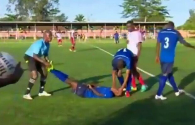 VIDEO Atenție, imagini cutremurătoare! Un nou caz Ekeng în fotbalul mondial » Un puşti de doar 19 ani a murit pe teren după ce a dat gol