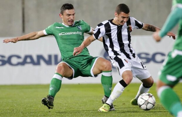 VIDEO Keșeru, o nouă reușită pentru Ludogoreț » Românul a fost integralist cu Cherno More Varna