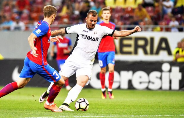 Denis șerif stelar » Nici n-a venit bine la Steaua că l-au și pus primul!