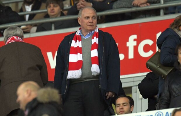 Uli Hoeness și-a atacat propriii jucători și amenință cu amenzi: "Limba principală în vestiarul echipei trebuie să fie germana"