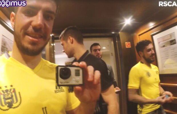 VIDEO Chipciu s-a filmat în cantonamentul lui Anderlecht » Cum arată o zi din viața mijlocașului român și cum se distrează alături de colegi