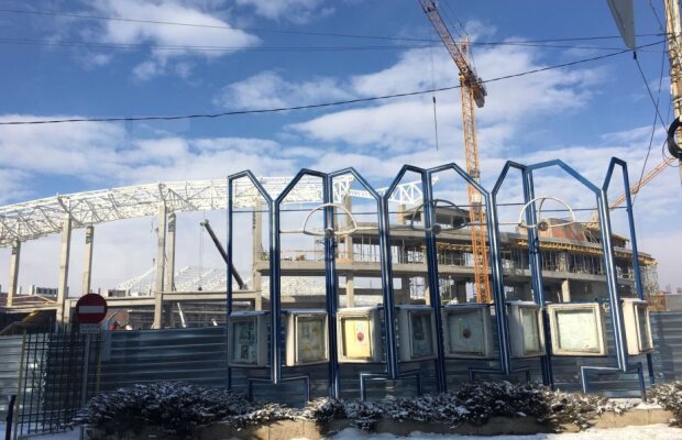 EXCLUSIV FOTO Noul stadion al Pandurilor prinde contur! Când ar trebui să fie gata și cum arată acum