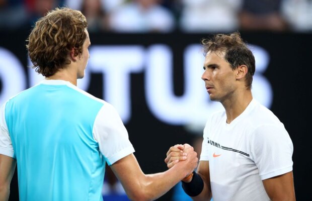 Nadal s-a impus în 5 seturi, după un meci thriller cu Zverev la Australian Open » În optimi îl va înfrunta pe Monfils