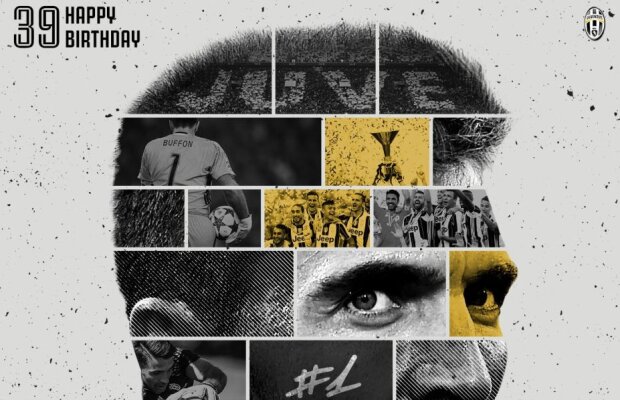 Buffon, aniversat de Juventus: "Gigi. Eternul tânăr fuoriclasse"