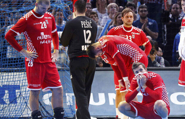 A doua dramă! După ce a ratat calificarea în finala Mondialului, Croația a pierdut și bronzul: 30-31 cu Slovenia