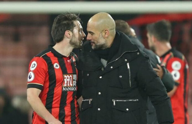 Gestul lui Pep care a încântat Anglia » Guardiola a îmbrățișat un adversar imediat după meci